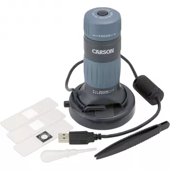 Carson zPix 300 -digitaalimikroskooppi 2 MP 1600 x 1200 musta