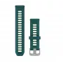 Garmin Quick Release -ranneke 20mm silikoni Teal Green/Citron (010-11251-B8)