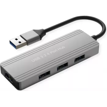 VALUE USB 3.2 Gen 1 -keskitin, 4-porttinen, USB-A-kaapeli