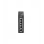D-Link DIS-100E-05 teollisuus hallitsematon Ethernet-kytkin, 5x 10/100Base-TX, DIN-kiskoasennus, IP30