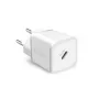 SBS PD matkalaturi 20W USB-C GaN valkoinen (TETRGAN1C20W)