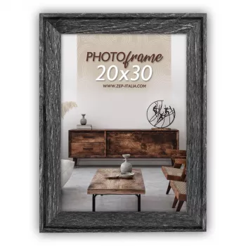 ZEP Torino musta 20x30 puinen valokuvakehys RT223L