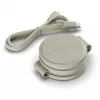 Satechi OntheGo 3-in-1 langaton laturi Qi2:lla, Sand, 15W, ST-QTG31W