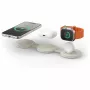 Satechi OntheGo 3-in-1 langaton laturi Qi2:lla, Sand, 15W, ST-QTG31W