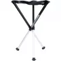 Walkstool Comfort 65 XXL taitettava jakkara - musta - kumijalat - 850 g - 65 cm - 45 cm