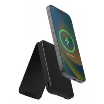 Mophie Snap+ Mini Stand 5000 mAh varavirtalähde musta