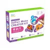 myFirst 3dPen Make Creator Kit - 3D-tulostuskynäsarja 3 teemallista sabluunasarjaa, 3 liikkuvaa mallipohjaa ja PCL-filamentit (punainen)