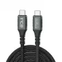 INCA USB-C - USB-C kaapeli USB 4.0 40Gbps PD 3.1 240W 8K UltraHD 0,80m (ITCT-40)