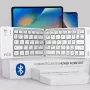 INCA taitettava Bluetooth 5.0 näppäimistö IBK-580BT, ohut, USB-C, QWERTY, musta