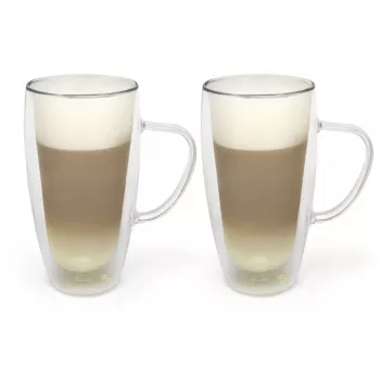 Bredemeijer Duos kaksiseinäiset latte macchiato -lasit 400ml - 2 kpl:n pakkaus
