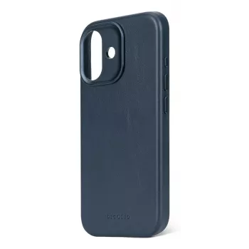 Decoded nahkainen takakansi iPhone 17:lle MagSafe-yhteensopiva - Navy Shadow