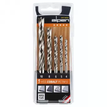 ALPEN-MAYKESTAG Alpen HSS-Cobalt PCTM 5-osainen porasarja