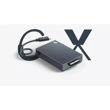 Angelbird Performance -kortinlukija CFexpress B - USB 3.2 Gen 2x2 - musta