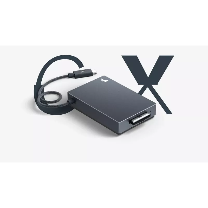 Angelbird Performance -kortinlukija CFexpress B - USB 3.2 Gen 2x2 - musta