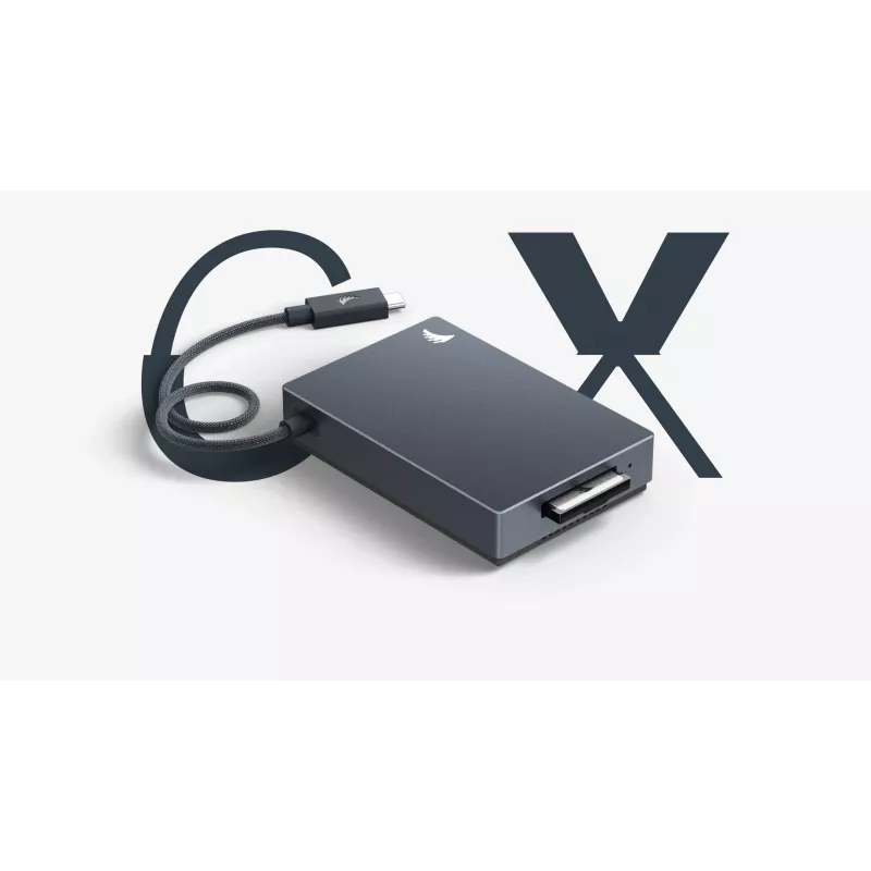Angelbird Performance -kortinlukija CFexpress B - USB 3.2 Gen 2x2 - musta