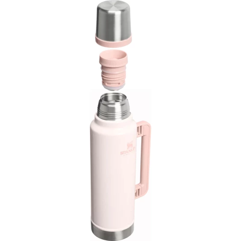 STANLEY 1913 Classic Legendary Bottle 1,4L Hammertone Rose Quartz