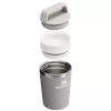 STANLEY 1913 Café-To-Go 0,23 L Ash Grey vakuumieristetty matkamuki