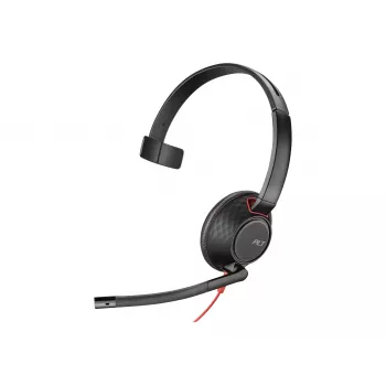 Poly Blackwire C5210 USB-A yksikanavainen kuulokemikrofoni - Bulk - 5200-sarja