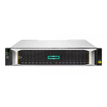 HPE Modular Smart Array 2062 16Gb Fibre Channel SFF -tallennus - 6. sukupolvi - 3,84 TB - 24 paikkaa (SAS-3) SSD 1,92 TB x 2 16Gb Fibre Channel (ulkoinen) rack-asennus 2U