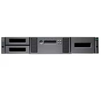 HPE MSL2024 LTO9 SAS -nauha-asemakirjasto 24-paikkainen 2U rack-asennettava