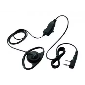 Kenwood EMC-7 kuulokemikrofoni - Clip-On - johdollinen - musta