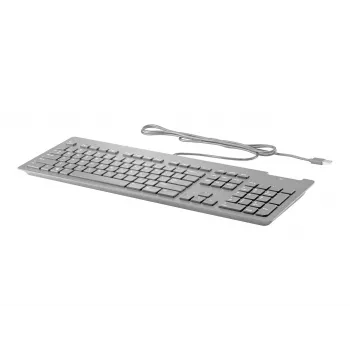 HP Business Slim -näppäimistö - USB - UK English (GB) - musta