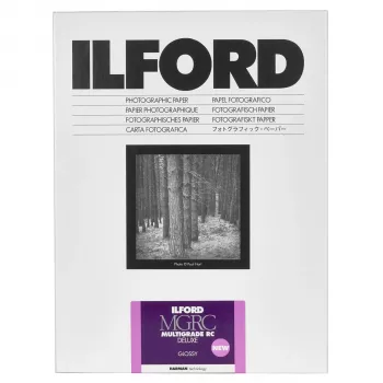 ILFORD Multigrade RC Deluxe kiiltävä mustavalkoinen valokuvapaperi 10x15cm (4x6in) 100 arkkia