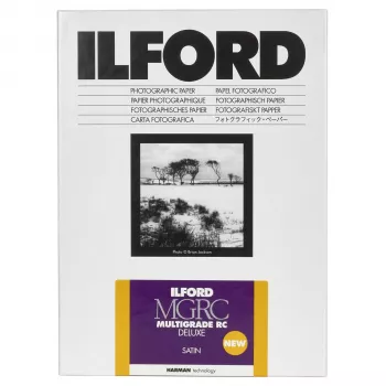 ILFORD MG RC DL 25M kiiltävä 18x24 cm 25 arkkia mustavalkoinen valokuvapaperi
