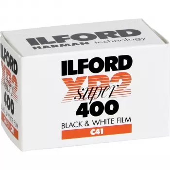 Ilford XP2 Super 135/36 mustavalkofilmi (35mm, 36 kuvaa, ISO 400)