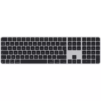 Apple Magic Keyboard Touch ID:llä ja numeronäppäimistöllä - hopea - US-englanti