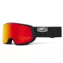 100% Snowcraft XL -laskettelulasit musta punainen ML Mirror