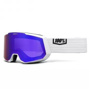 100% Snow - Snowcraft XL -laskettelulasit valkoinen HiPER violetti Mirror