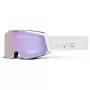 100% Snowcraft S -laskettelulasit valkoinen HiPER laventeli Mirror