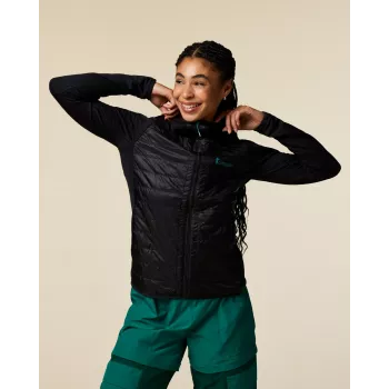 Cotopaxi Capa Hybrid Insulated Hooded Jacket Women's - Cotopaxi Black, koko S