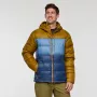 Cotopaxi Fuego Max Down Hooded Jacket - Bronze/Deep Sea (koko M)