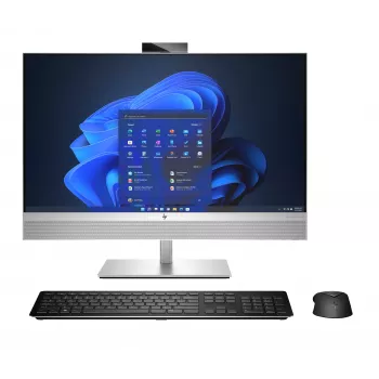HP EliteOne 870 G9 All-in-One-tietokone, 27 tuuman QHD, Intel Core i7-14700, 32 GB RAM, 1 TB SSD, Intel UHD Graphics, Windows 11 Pro, hopea