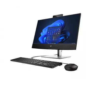 HP ProOne 440 G9 All-in-One-tietokone, 23,8 tuuman FHD IPS heijastamaton, Intel Core i5-12500T, 16GB RAM, 512GB SSD, Windows 11 Pro, 5MP verkkokamera, 3 vuoden takuu