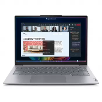 Lenovo ThinkBook 14 G9 IPL Copilot+ PC 21UX006GGE kannettava, 14 tuuman WUXGA IPS, Intel Core Ultra 7 355, 16GB DDR5, 512GB SSD, Windows 11 Pro, saksalainen näppäimistö