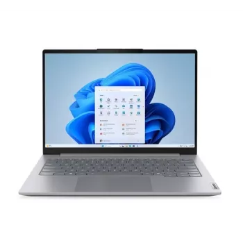 Lenovo ThinkBook 14 G8 21SJ00V6PB kannettava, Intel Core Ultra 5 225U, 16GB RAM, 512GB SSD, 14,0 tuuman WUXGA IPS, Windows 11 Pro, Luna Grey, 3 vuoden paikan päällä -takuu + CO2-kompensaatio
