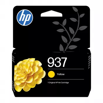 HP 937 keltainen alkuperäinen mustepatruuna