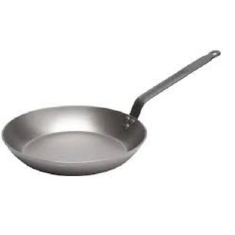 De Buyer Carbone Plus Lyonnaise paistinpannu, 28 cm, hiiliteräs