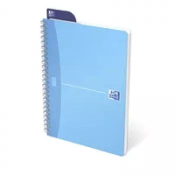 Oxford Office Essentials A5 viivoitettu muistikirja - 90 g/m² - 180 sivua - mattapinta - eri värejä