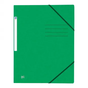 Oxford TOP FILE+ kulmakuminauhakansio A4 vihreä - toimistotarvikkeet