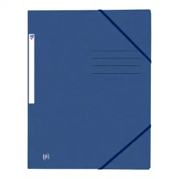 Oxford TOP FILE+ kuminauhakansio A4 3 läppää tummansininen 400116325