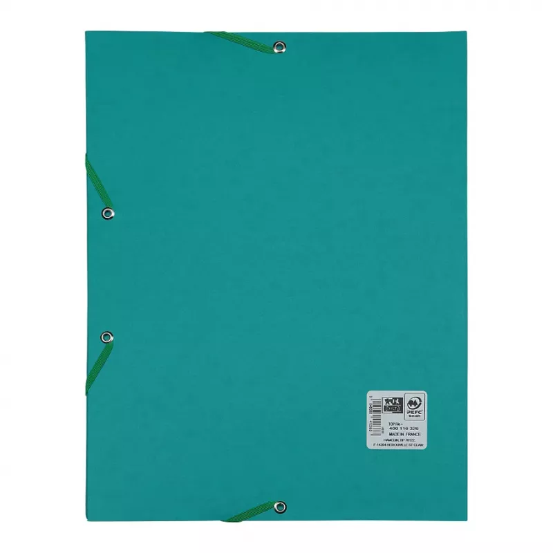 Oxford TOP FILE+ kulmakuminauhakansio A4 3 läppää aqua 400116326