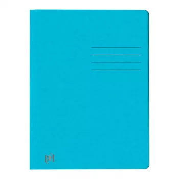 Oxford TOP FILE+ asiakirjakansio A4 kartonki 390 g/m² aqua metallikiinnitys