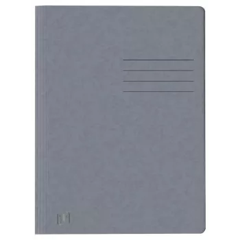 Hamelin TOP FILE+ asiakirjakansio A4 harmaa kartonki 390 g/m² metallikiinnitys liike-/viranomaiskiinnitys