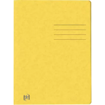 Oxford TOP FILE+ asiakirjakansio A4 keltainen kartonki 390 g/m² käännettävä kiinnitys