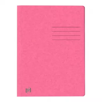 Oxford Top File+ niittikansio A4 vaaleanpunainen kartonki 390 g/m² liike-/viranomaiskiinnitys
