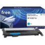 Freecolor yhteensopiva värikasetti HP W2071A syaani sirulla 1000 sivua